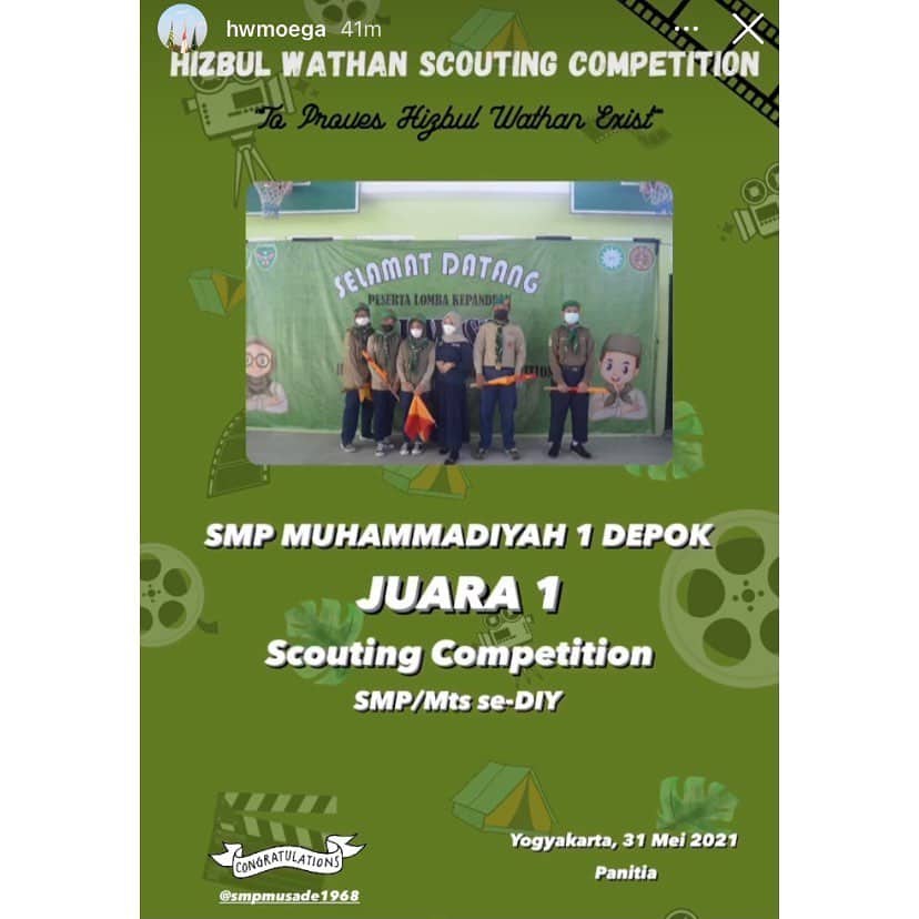 Juara 1 Scouting Competition SMP/MTs se - DIY