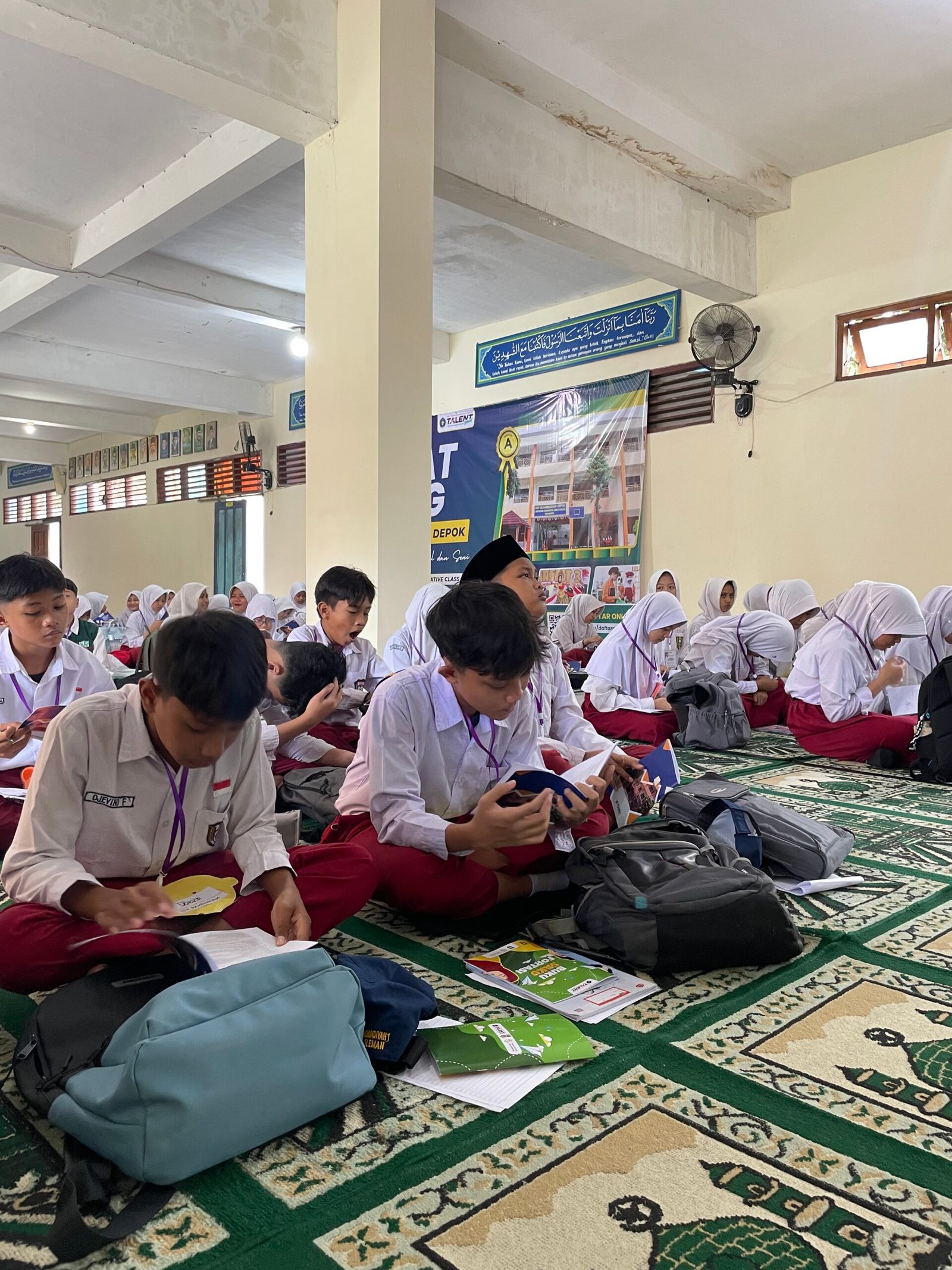 FORTASI Hari Pertama di SMP Muhammadiyah 1 Depok