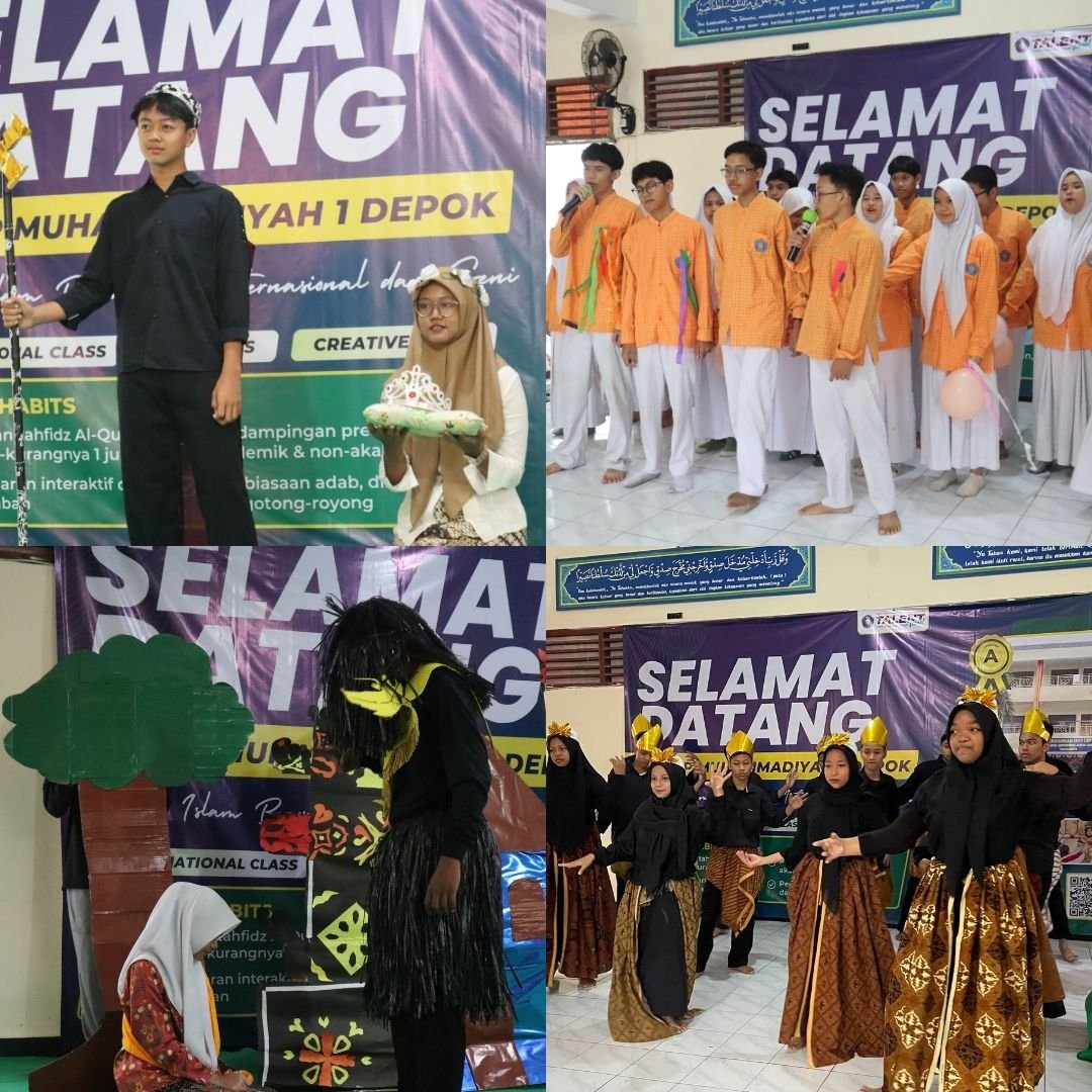 Siswa SMP Muhammadiyah 1 Depok Unjuk Bakat di Gelaran Jumat Budaya