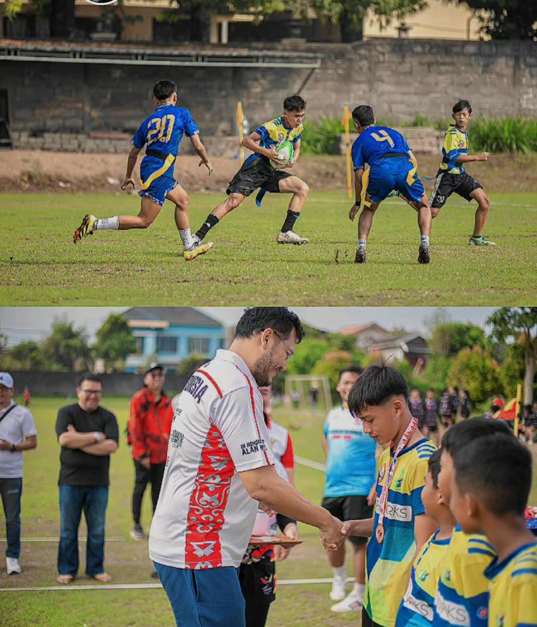 SMP Muhammadiyah 1 Depok Raih Prestasi di Kejurnas Rugby 2025
